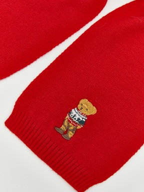 Atkı, Bere ve Eldiven Takım CANLI KIRMIZI