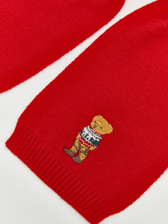 Atkı, Bere ve Eldiven Takım CANLI KIRMIZI