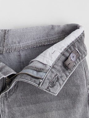 Jean Pantolon GRİ ASİT YIKAMALI