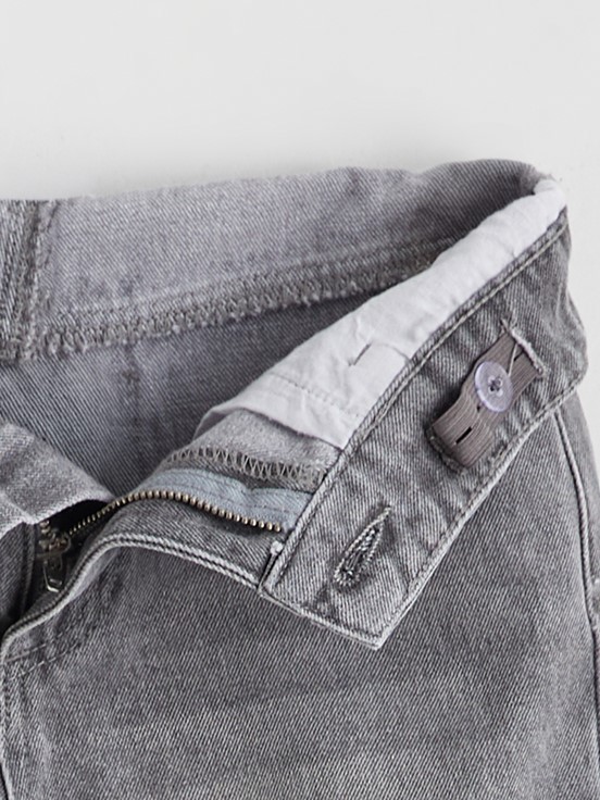 Jean Pantolon GRİ ASİT YIKAMALI