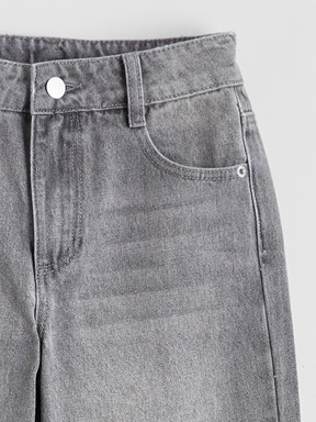 Jean Pantolon GRİ ASİT YIKAMALI