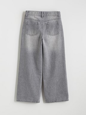 Jean Pantolon GRİ ASİT YIKAMALI