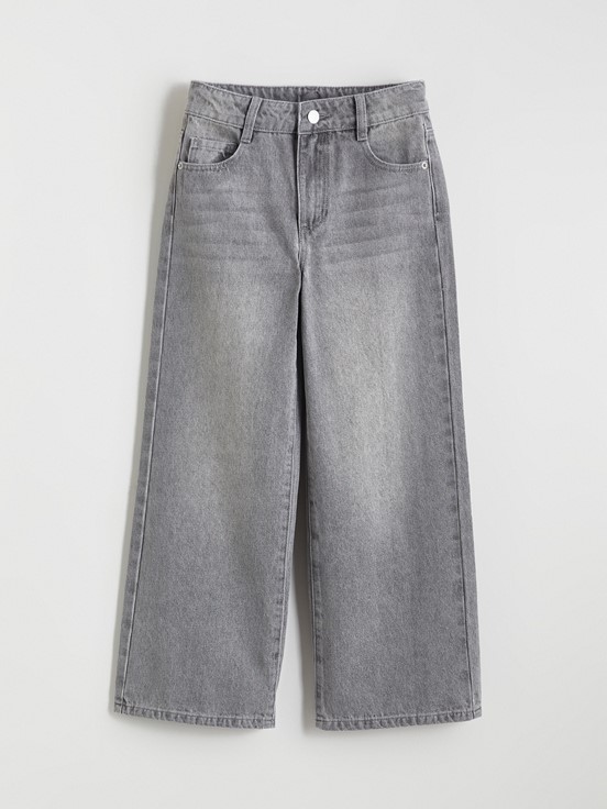 Jean Pantolon GRİ ASİT YIKAMALI