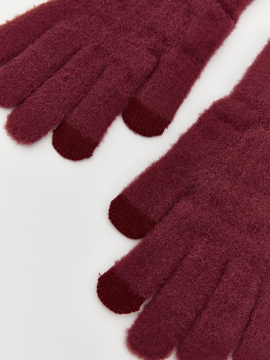 Atkı, Bere ve Eldiven Takım BORDO