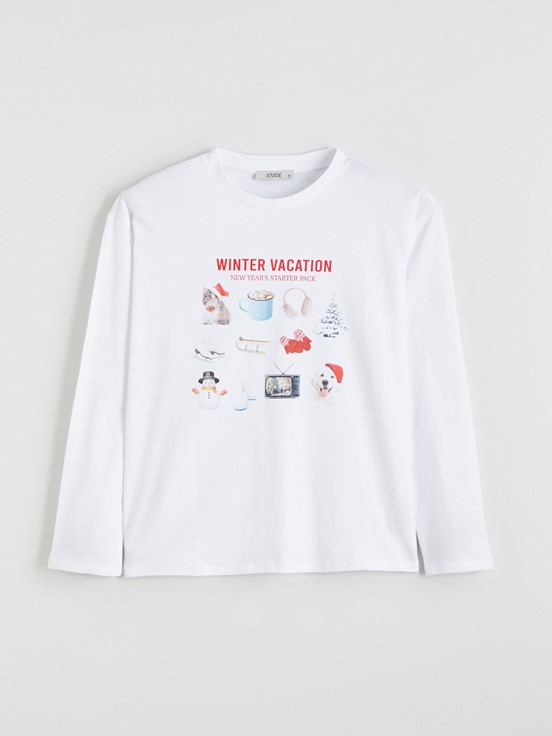 Tişört BUXE BEYAZI