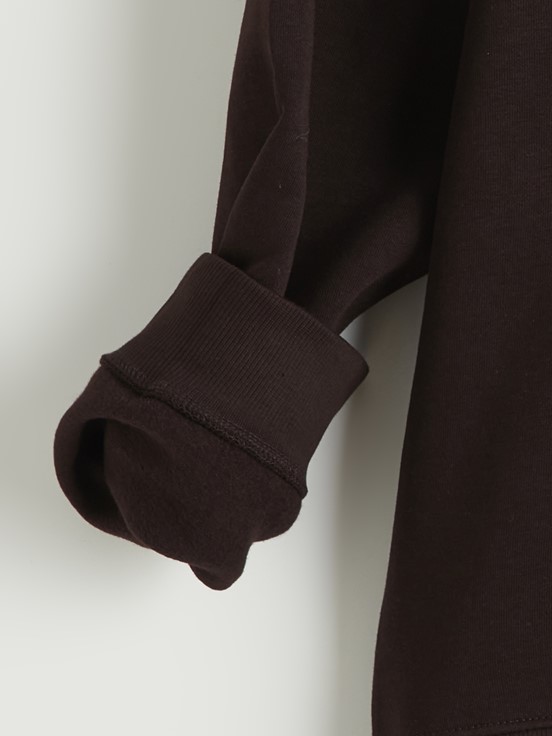 Sweatshirt KOYU KAHVERENGİ