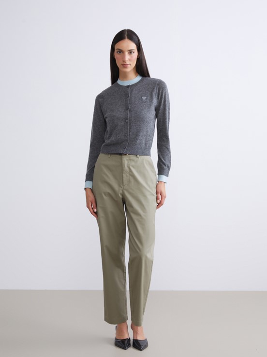 Hırka KOYU GRİ MELANJ