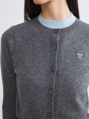 Hırka KOYU GRİ MELANJ