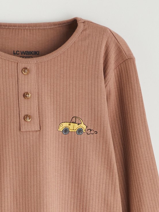 Pijama Takım AÇIK KAHVERENGİ