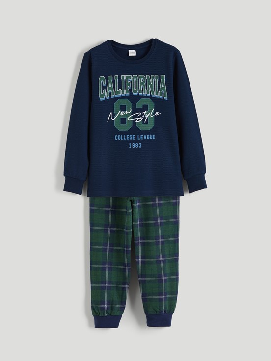 Pijama Takım LACİVERT