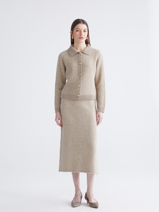 Hırka AÇIK KAHVERENGİ