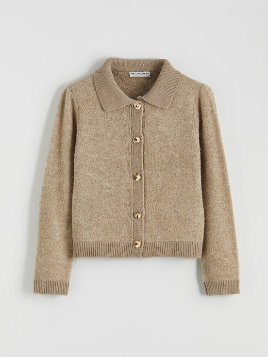 Hırka AÇIK KAHVERENGİ