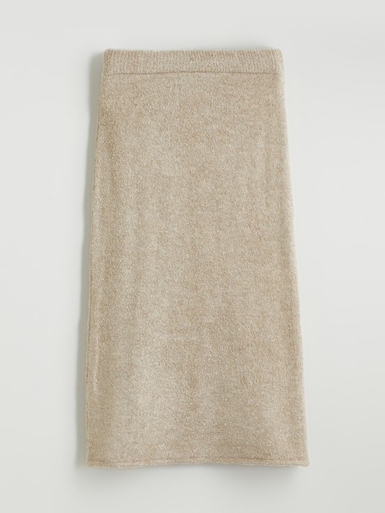 Etek AÇIK KAHVERENGİ