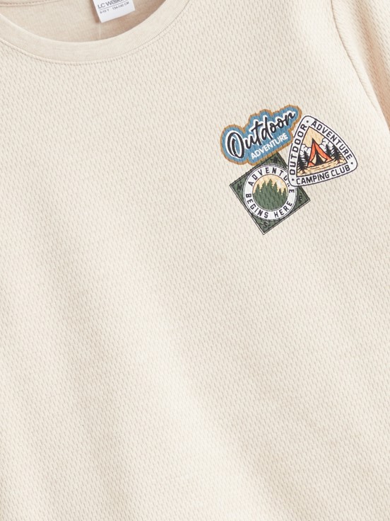 Pijama Takım BEJ MELANJ