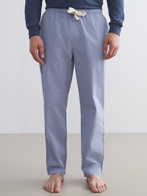 Pijama Alt MAVİ ÇİZGİLİ