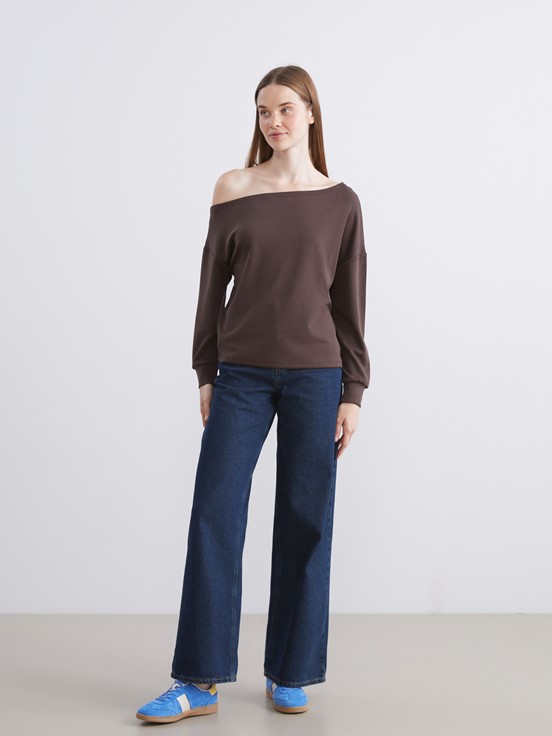Sweatshirt KAHVERENGİ