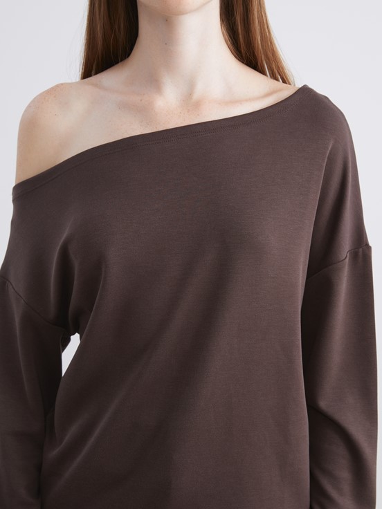 Sweatshirt KAHVERENGİ