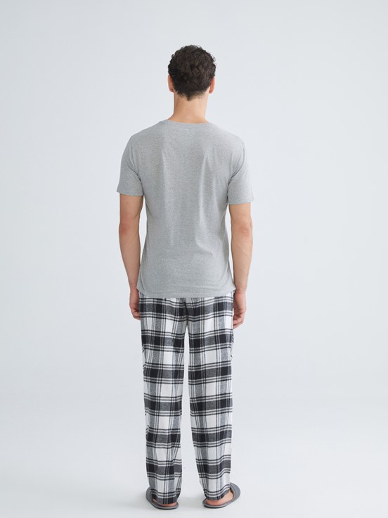 Pijama Takım SİYAH EKOSELİ