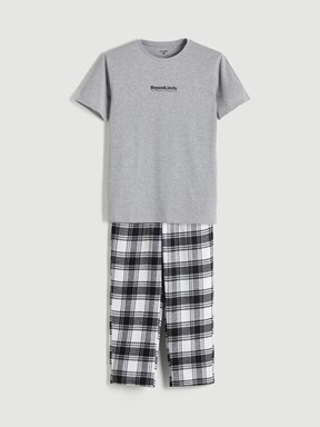 Pijama Takım SİYAH EKOSELİ