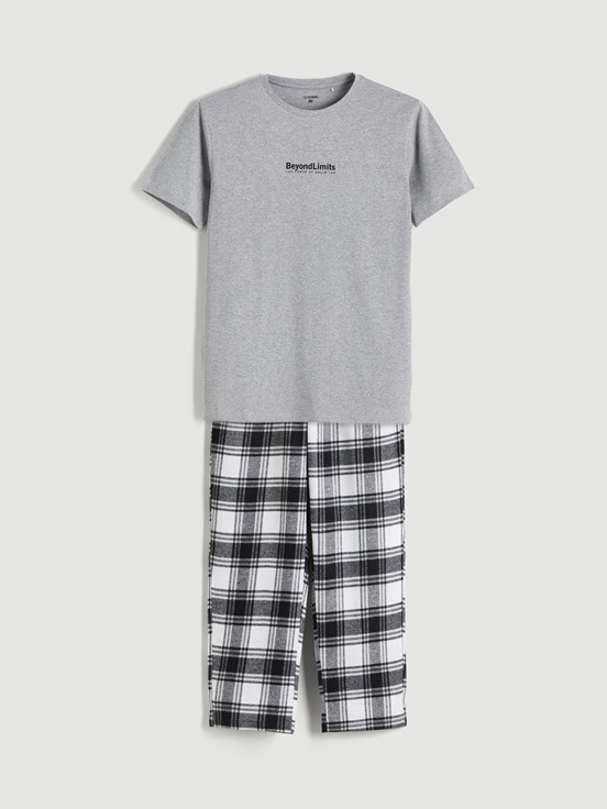 Pijama Takım SİYAH EKOSELİ