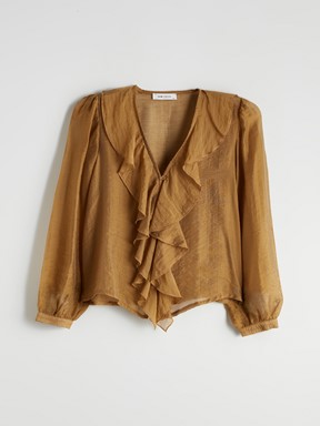 Bluz KOYU KAHVERENGİ