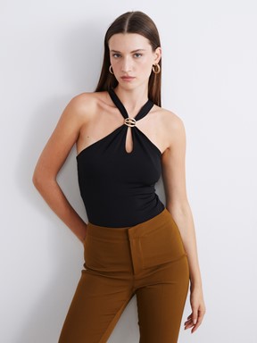 Çıtçıtlı Body YENİ SİYAH