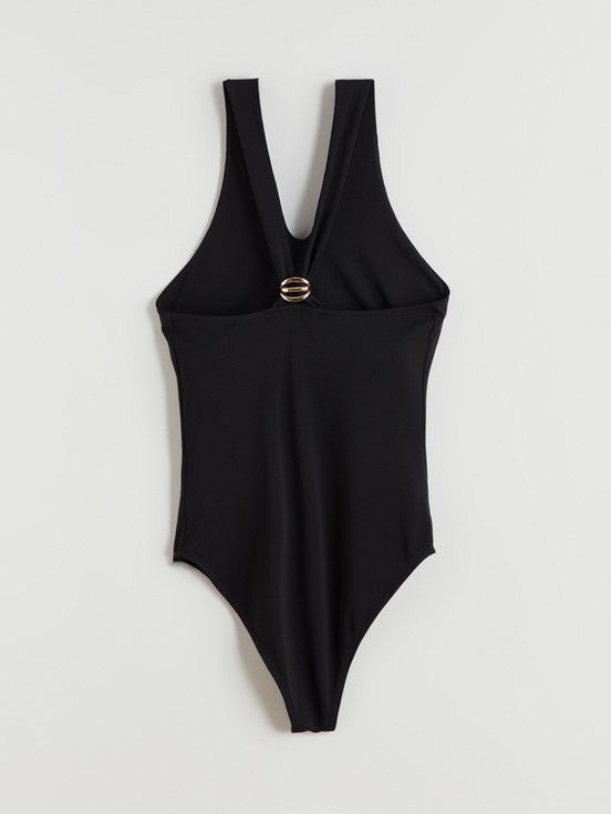 Çıtçıtlı Body YENİ SİYAH