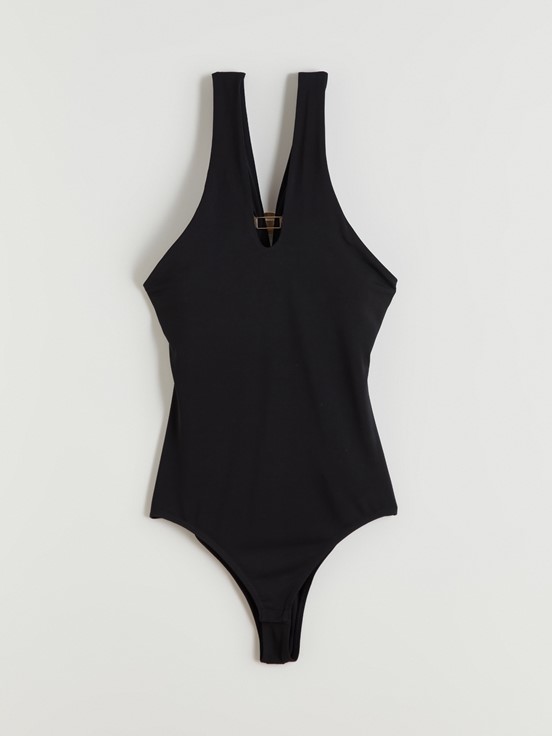 Çıtçıtlı Body YENİ SİYAH