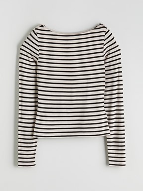 Body BEJ ÇİZGİLİ