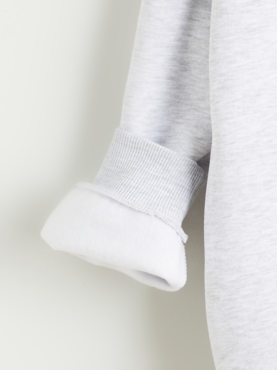 Sweatshirt AÇIK GRİ MELANJ