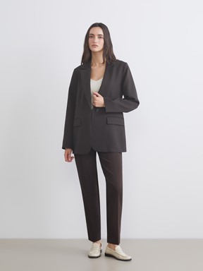 Blazer Ceket KAHVERENGİ