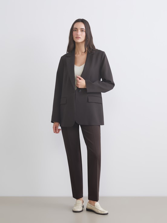 Blazer Ceket KAHVERENGİ