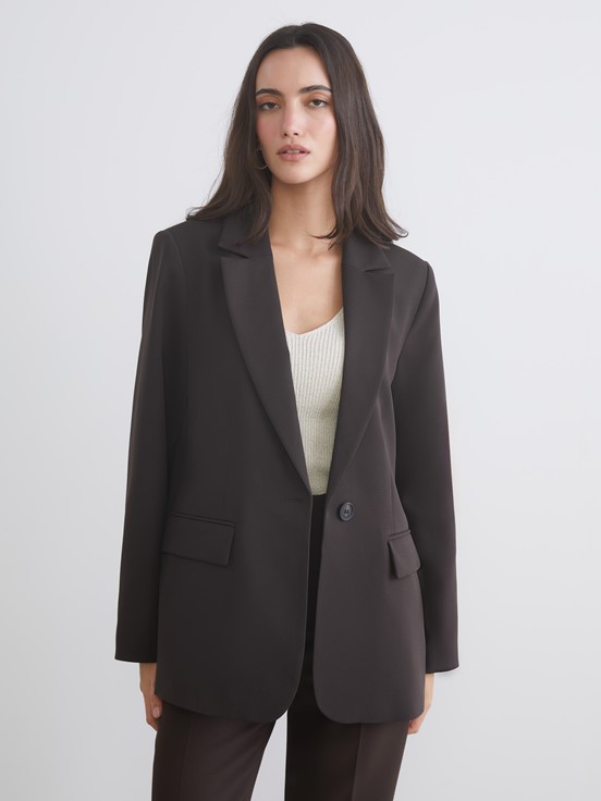 Blazer Ceket KAHVERENGİ