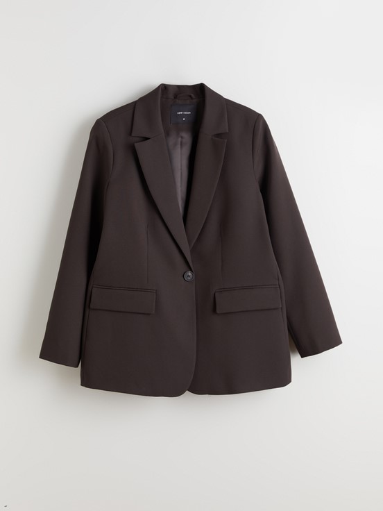 Blazer Ceket KAHVERENGİ