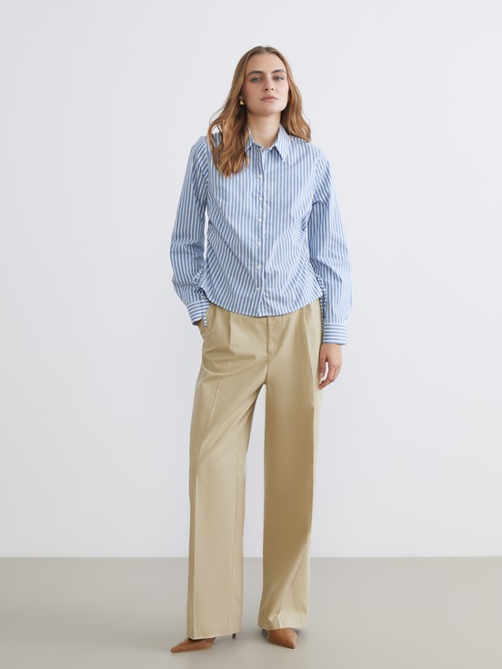 Gömlek MAVİ ÇİZGİLİ