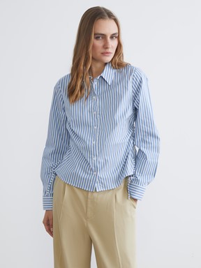 Gömlek MAVİ ÇİZGİLİ