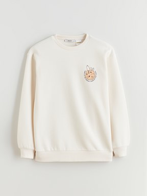Sweatshirt AÇIK BEJ