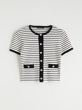 Hırka KAHVERENGİ ÇİZGİLİ