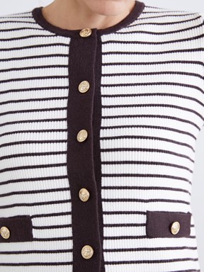 Hırka KAHVERENGİ ÇİZGİLİ