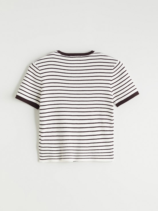 Hırka KAHVERENGİ ÇİZGİLİ