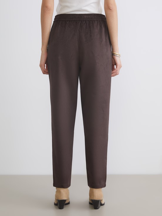 Pantolon KOYU KAHVERENGİ