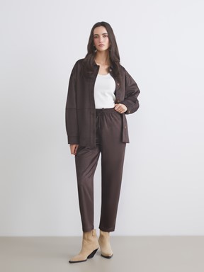 Pantolon KOYU KAHVERENGİ