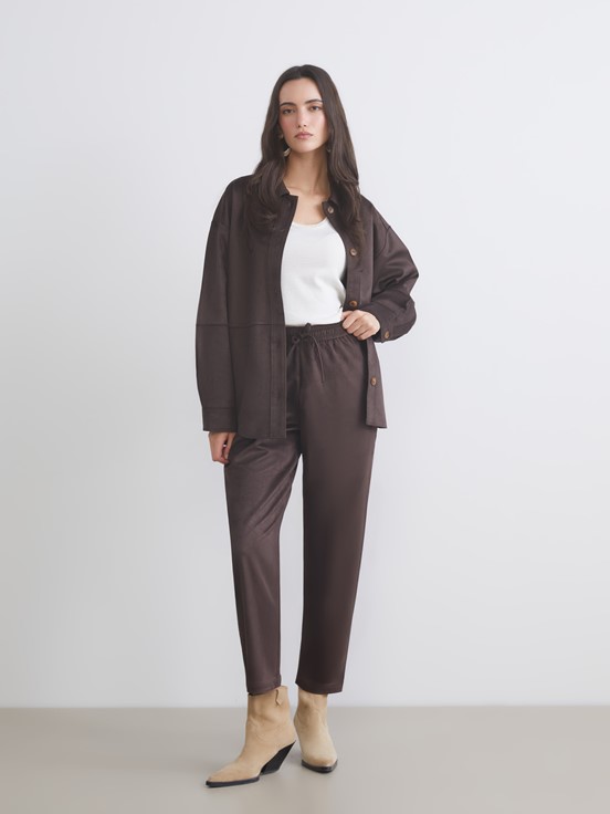Pantolon KOYU KAHVERENGİ