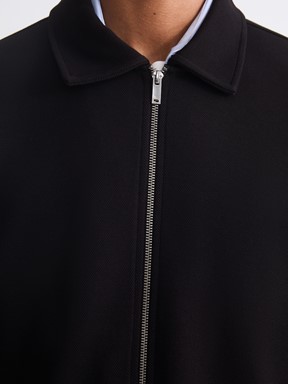 Fermuarlı Sweatshirt KOYU KAHVERENGİ