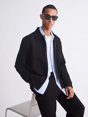 Fermuarlı Sweatshirt KOYU KAHVERENGİ