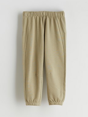 Beli Lastikli Erkek Bebek Jogger Eşofman Alt AÇIK KAHVERENGİ