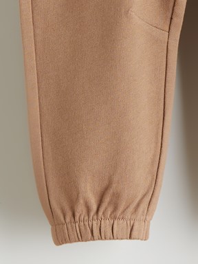 Beli Lastikli Erkek Bebek Jogger Eşofman Alt AÇIK KAHVERENGİ