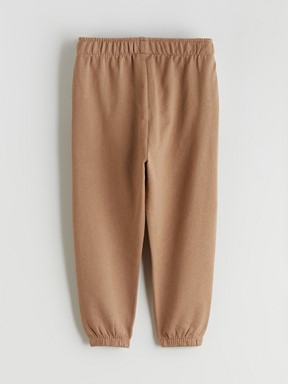 Beli Lastikli Erkek Bebek Jogger Eşofman Alt AÇIK KAHVERENGİ