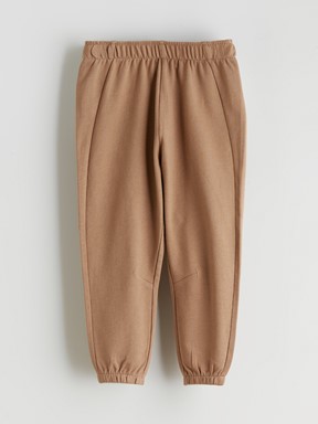 Beli Lastikli Erkek Bebek Jogger Eşofman Alt AÇIK KAHVERENGİ