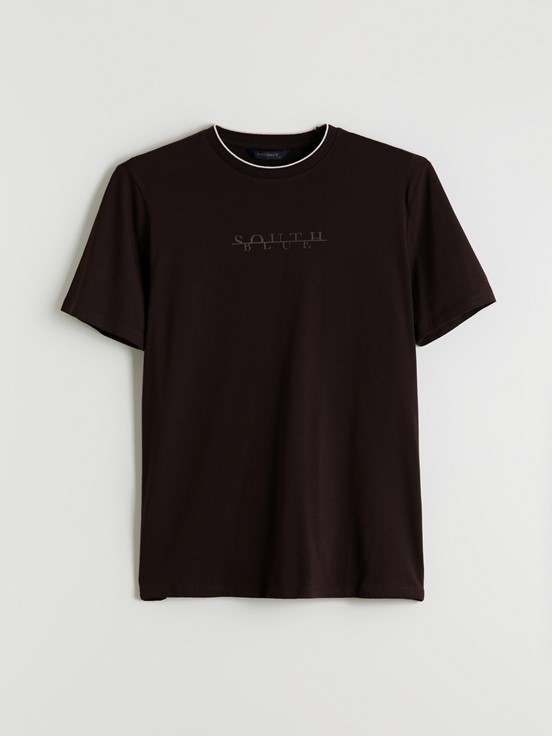 Tişört KOYU KAHVERENGİ